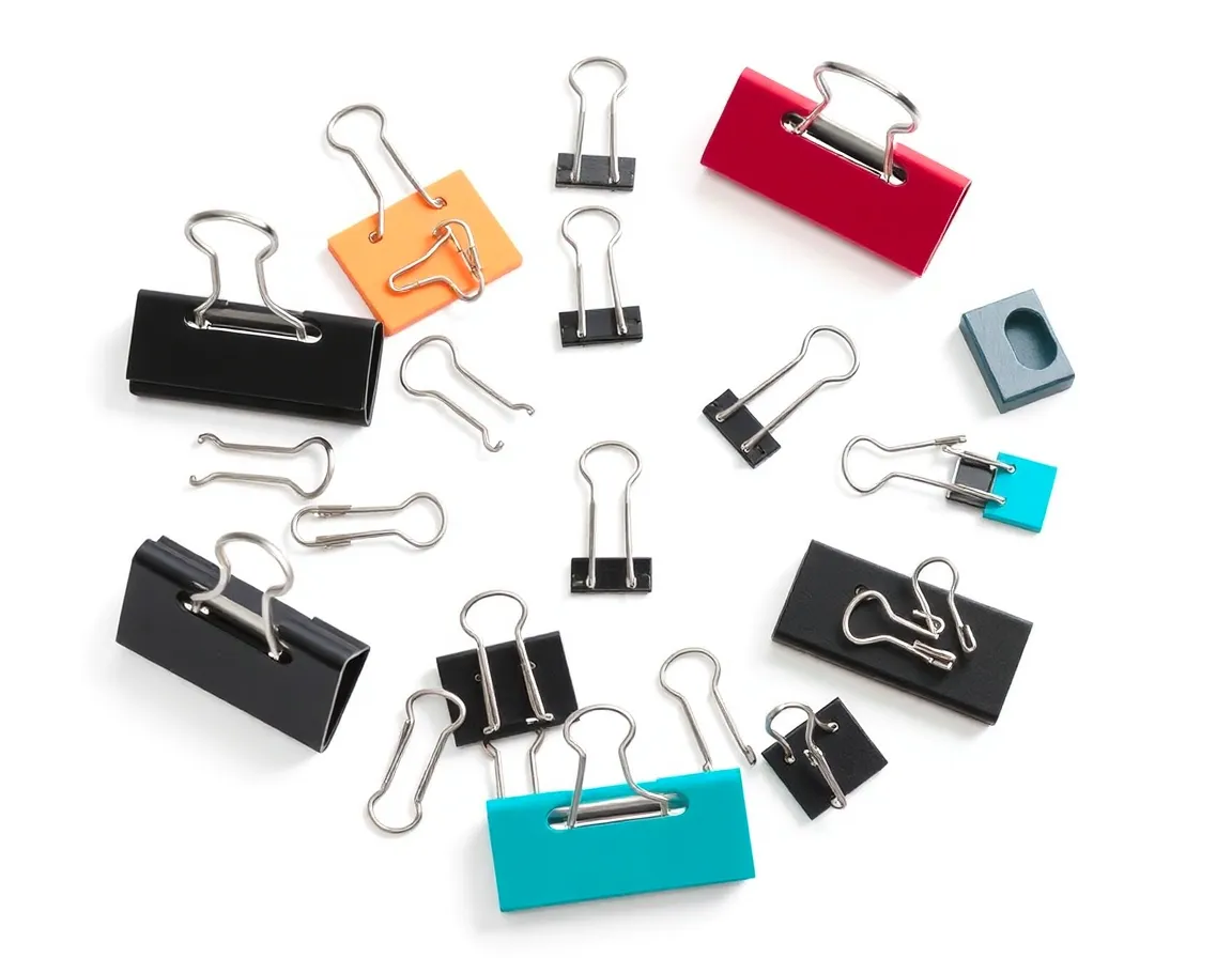 HS 83052010 — Accessoires pour classeurs ou classeurs à feuilles mobiles, pinces à lettres, coins de lettres, trombones, étiquettes d'indexation et articles de bureau similaires, en métaux communs; agrafes en bandes (pour bureaux, tissus d'ameublement, emballage, par exemple), en métaux communs — des types destinés au bureau