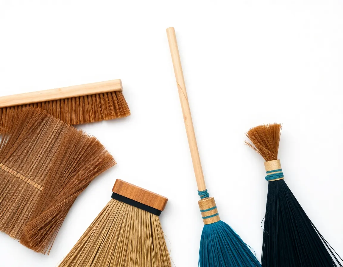 HS 96039090 — Brooms, brushes (including brushes constituting parts of machines, appliances or vehicles), hand-operated mechanical floor sweepers, not motorised, mops and feather dusters; prepared knots and tufts for broom or brush making; paint pads and rollers; squeegees (other than roller squeegees), other